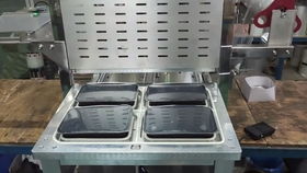 行远包装盒式卤制品包装机,熟食盒锁鲜封口机,可换模具