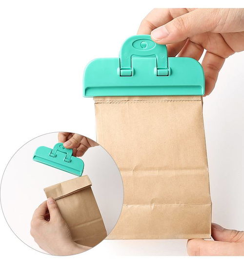 食品袋夹子封口夹 食物袋子零食日式大号塑料袋密封夹 食品封口夹
